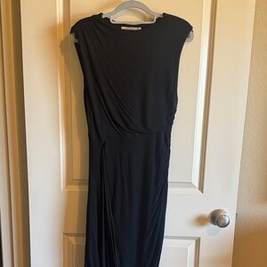 Forever 21 Black One Shoulder Dress
